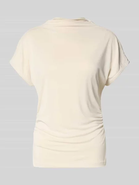 T-shirt z mieszanki modalu z marszczeniami Jake*s Collection