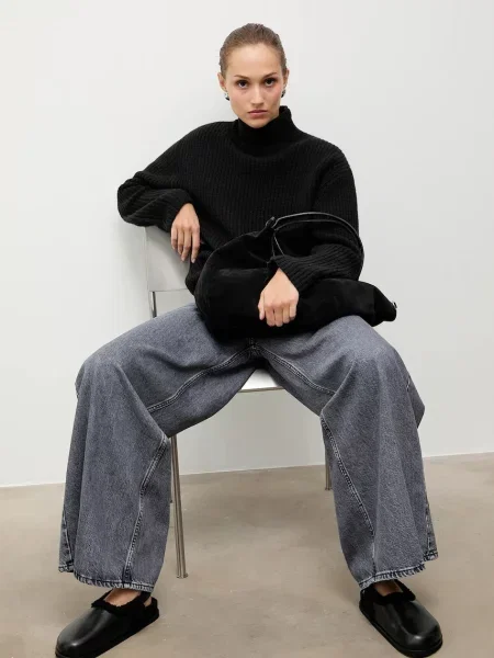 Кожаные тапочки Answear.lab