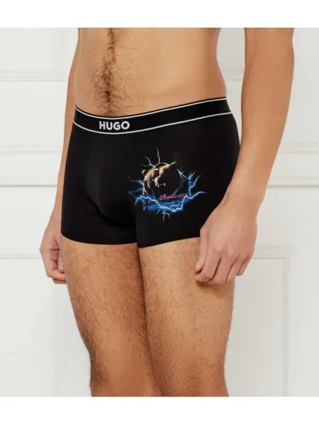 Hugo Bodywear Chiloți boxer EXCITE negru