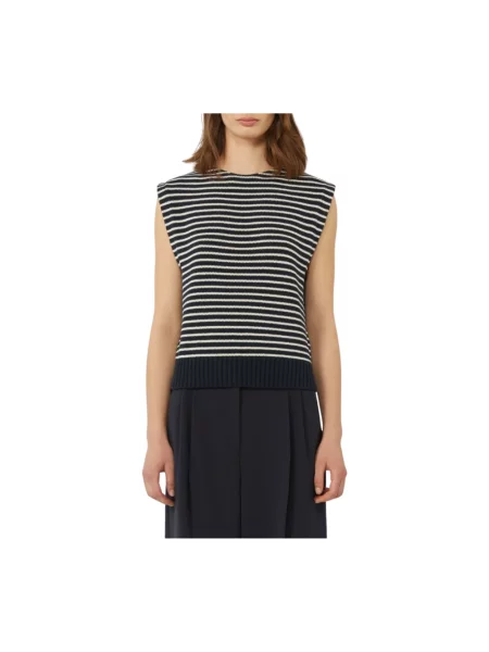Sweter Weekend Max Mara niebieski