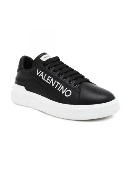 Valentino De piele sneakers REY negru