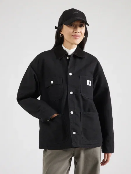 Carhartt WIP Prehodna jakna Michigan temno rjava črna