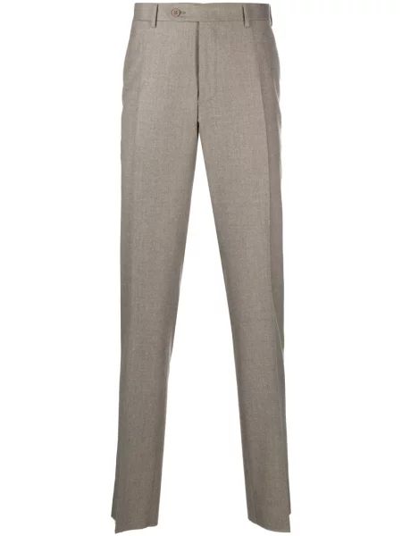 Pantaloni chino Canali de lână