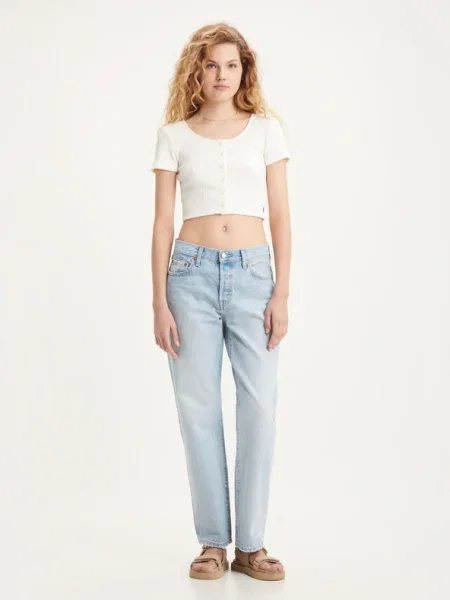 LEVI'S Farmer világoskék kék