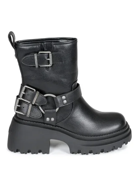 Pantofi Buffalo biker negru