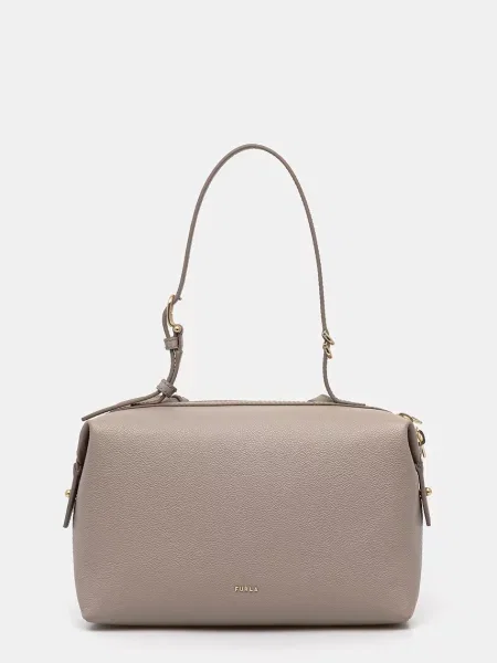 Geantă Furla Double M KH bej