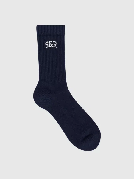Утепленные носки Sporty & Rich синие