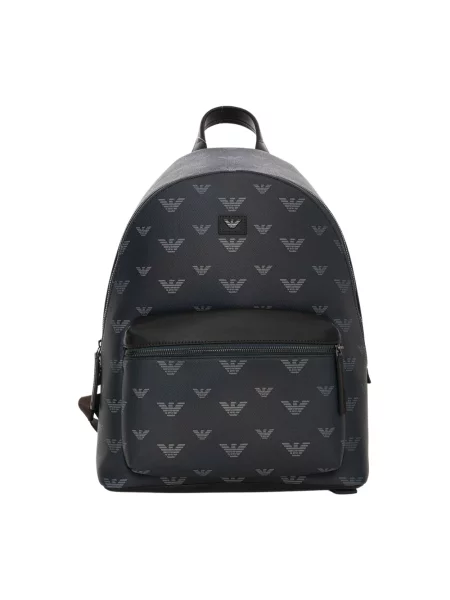 Torba Emporio Armani skórzana czarna
