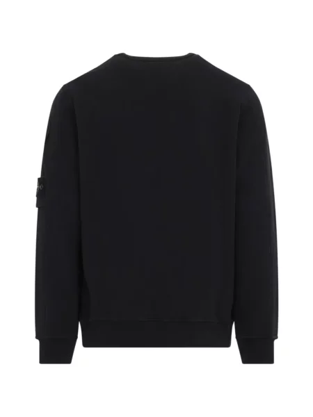 Hanorac Stone Island cu strasuri cu buzunare aplicate negru