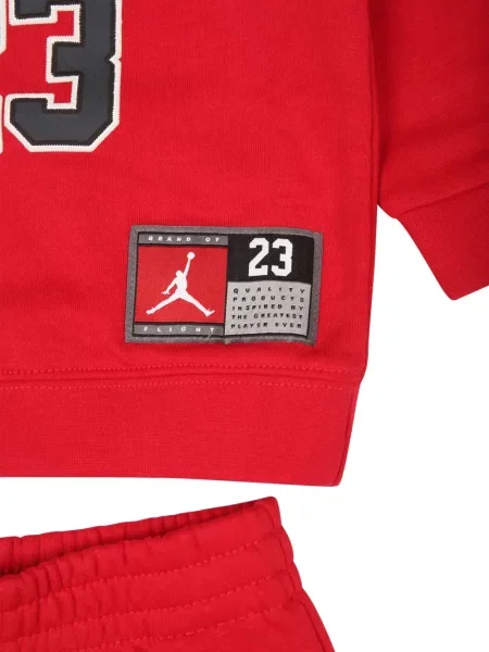 Komplet dresowy dziecięcy Jordan czerwony