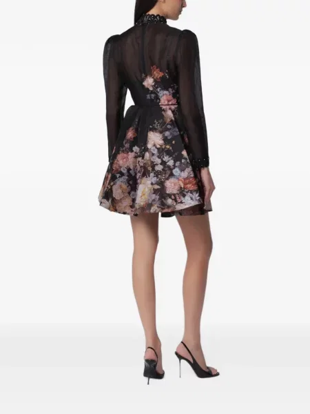Sukienka mini Zimmermann czarna