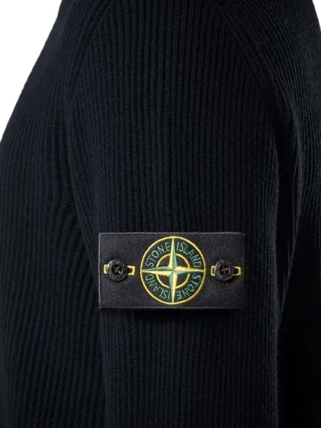 Πλεκτή ζακέτα Stone Island πέτρες μπλε