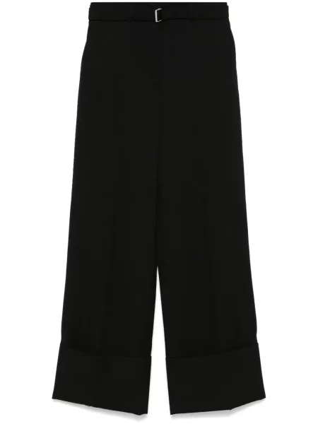 Pantaloni Lanvin de lână negru