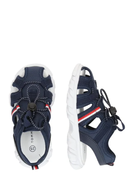 Tommy Hilfiger Sandále S Tmavomodrá biela