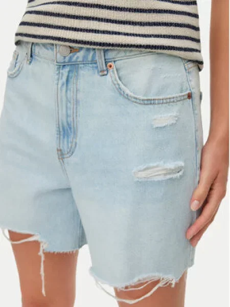 Vero Moda Jeans kratke hlače Donna Svetlo modra