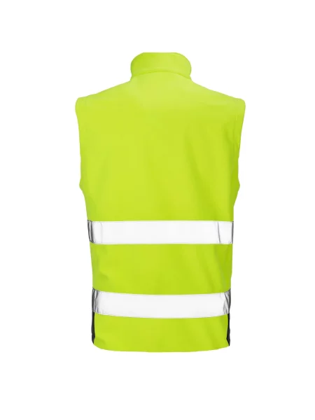Kamizelka Softshell HiVis czarna