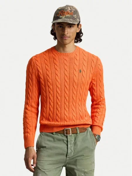Szvetter Polo Ralph Lauren narancsszínű