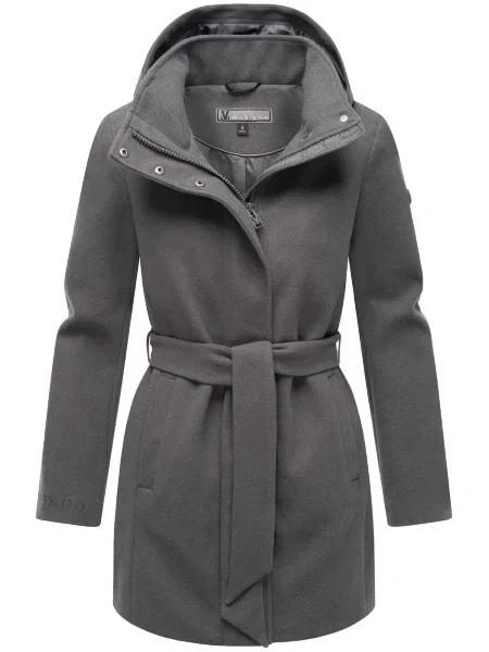 MARIKOO Palton de primăvară-toamnă Katalinaa gri