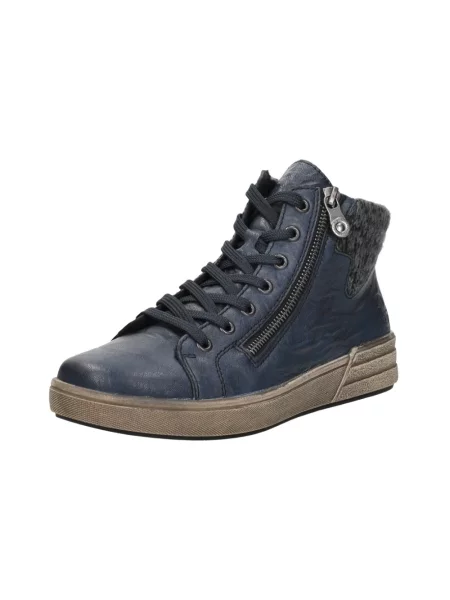Sneakersy Rieker niebieskie