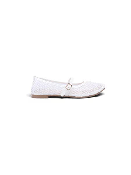 Pantofi La Modeuse alb
