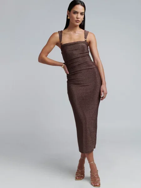 BWLDR Rochie MYRAN închis roz