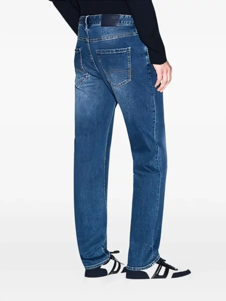 Blugi Armani Exchange cu 5 buzunare albastru