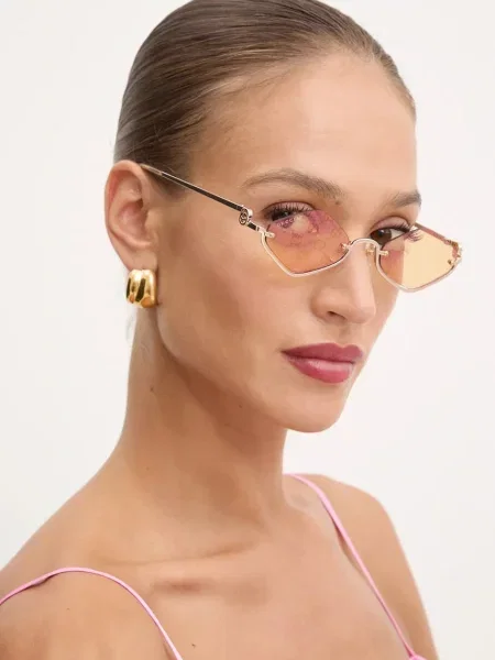 Sunčane naočale Gucci za žene narančasta