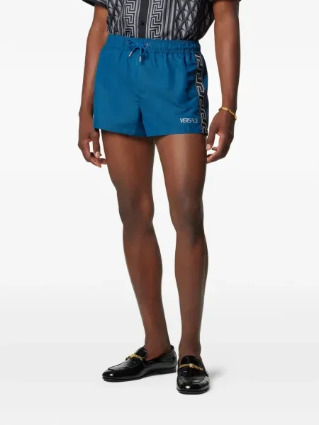 Slip de baie Versace albastru