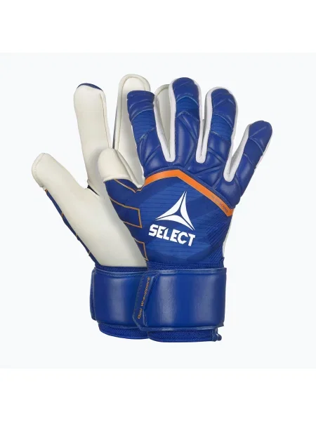 SELECT 55 Extra Force сини/бели вратарски ръкавици бяло
