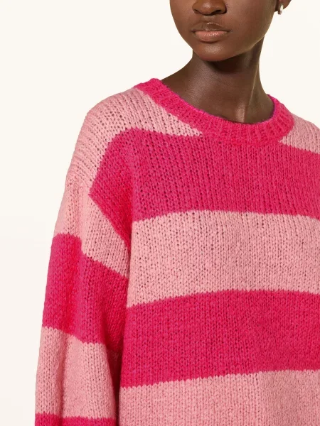 Oui Sweter pink różowy
