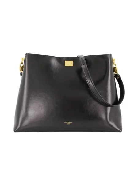 Torebka Dolce And Gabbana skórzana czarna