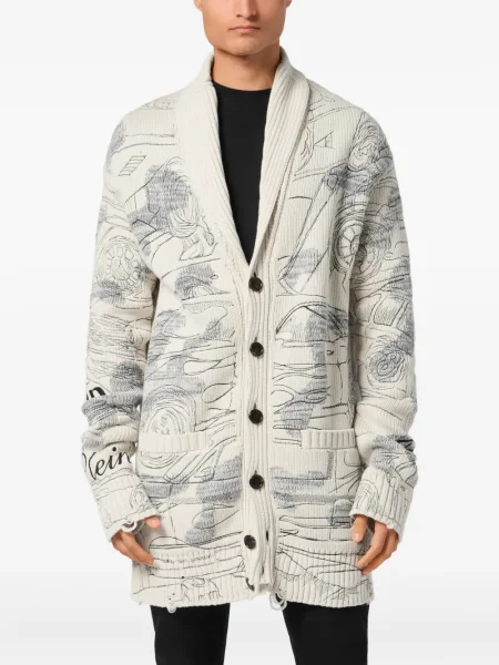 Жилетка Philipp Plein бяло