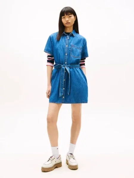 Tommy Jeans Farmer ruha kék
