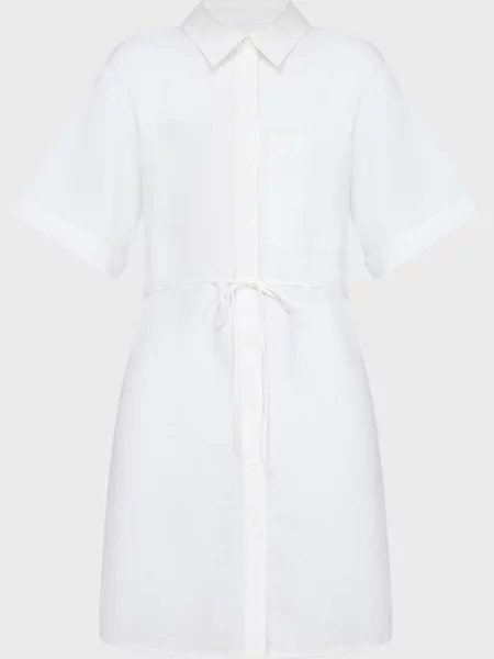 Лляна сукня Calvin Klein біла