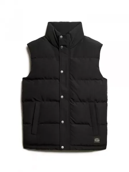 Superdry Vestă Everest' negru