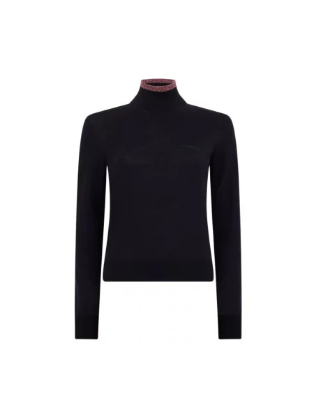 Sweter Iceberg wełniany niebieski