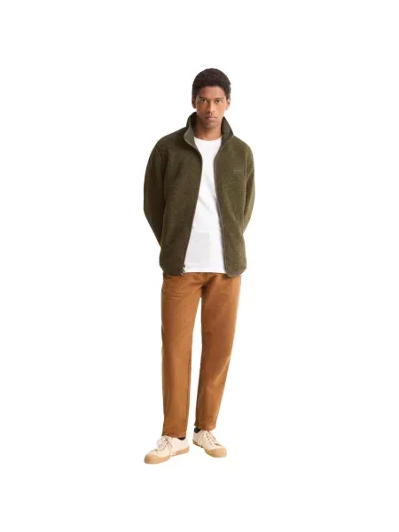 Reversibil geacă Barbour din fleece verde