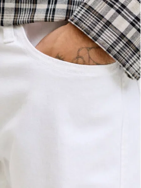 Jack & Jones Medžiaginiai šortai Rick Original balta