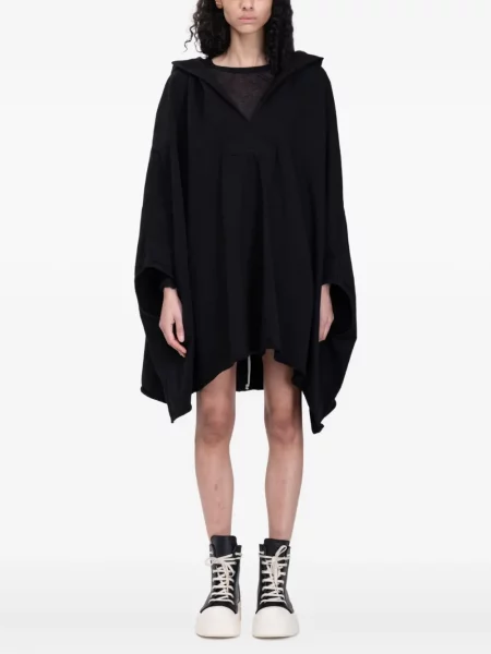 Hanorac cu glugă Rick Owens negru