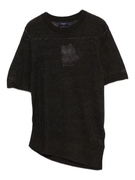 Tricou Soeur scurt maro