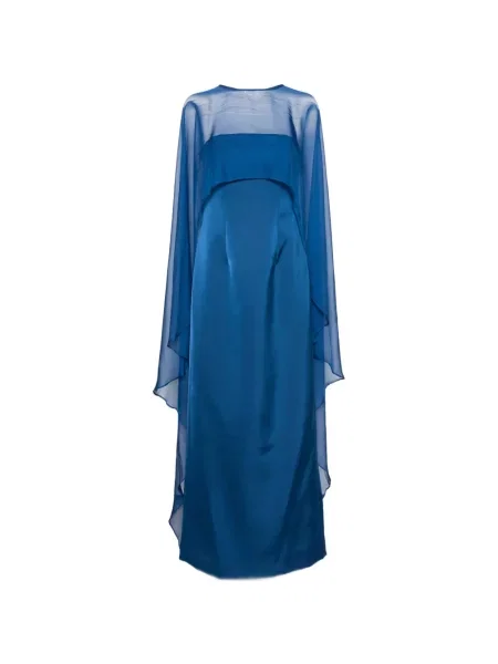Rochie Simkhai din organza albastru
