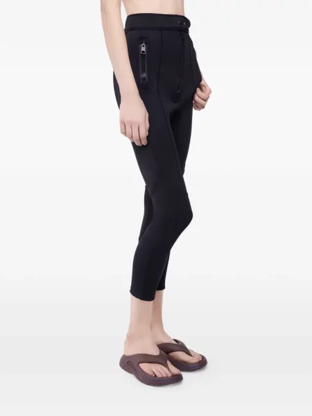 Pantaloni capri Rabanne negru