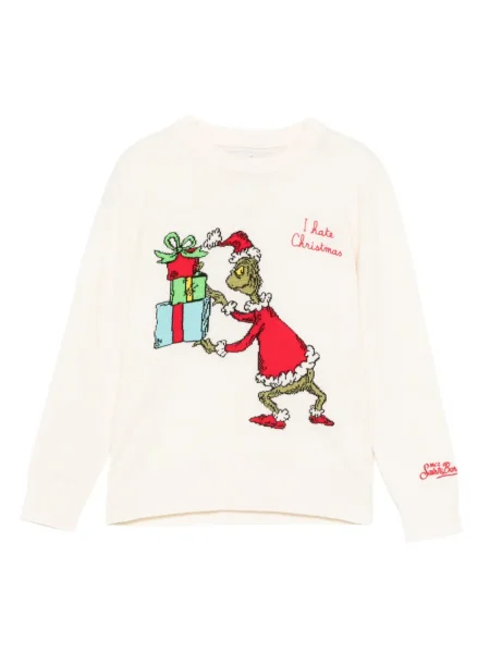 Sweter dziecięcy Mc2 Saint Barth biały