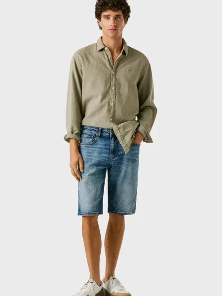 Джинсовые шорты Pepe Jeans синие