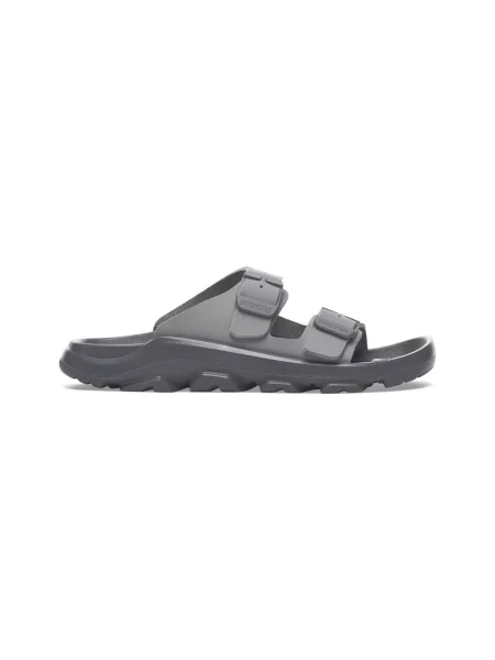 Šľapky Birkenstock s remienkami sivá