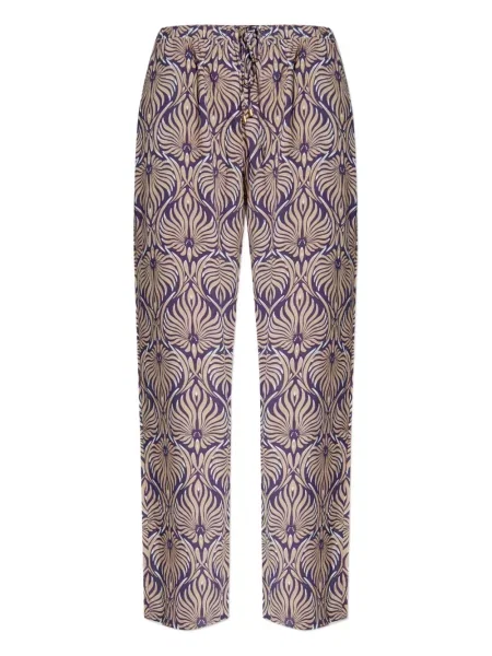 Spodnie Hanro w kwiatki