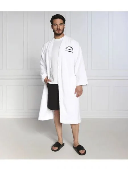 Karl Lagerfeld Halat | Relaxed fit alb
