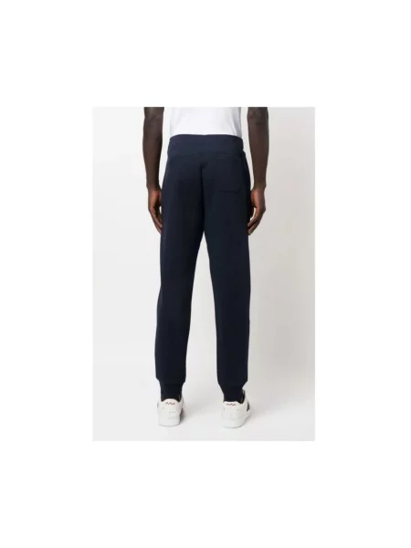 Dzianinowe joggery Polo Ralph Lauren niebieskie