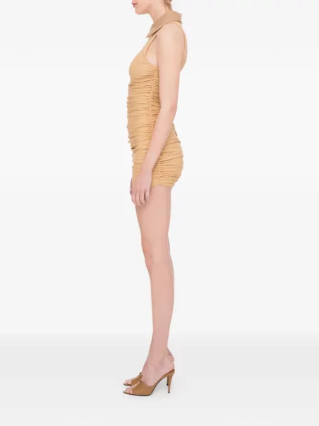 Gulerat rochie mini Medeea cu volane