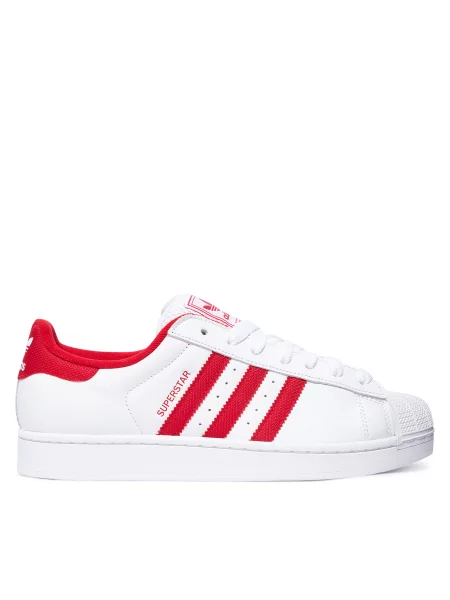 Sneakers adidas Superstar II Ftw White/ Better Scarlet/ Gold Metallic EUR 42 λευκό